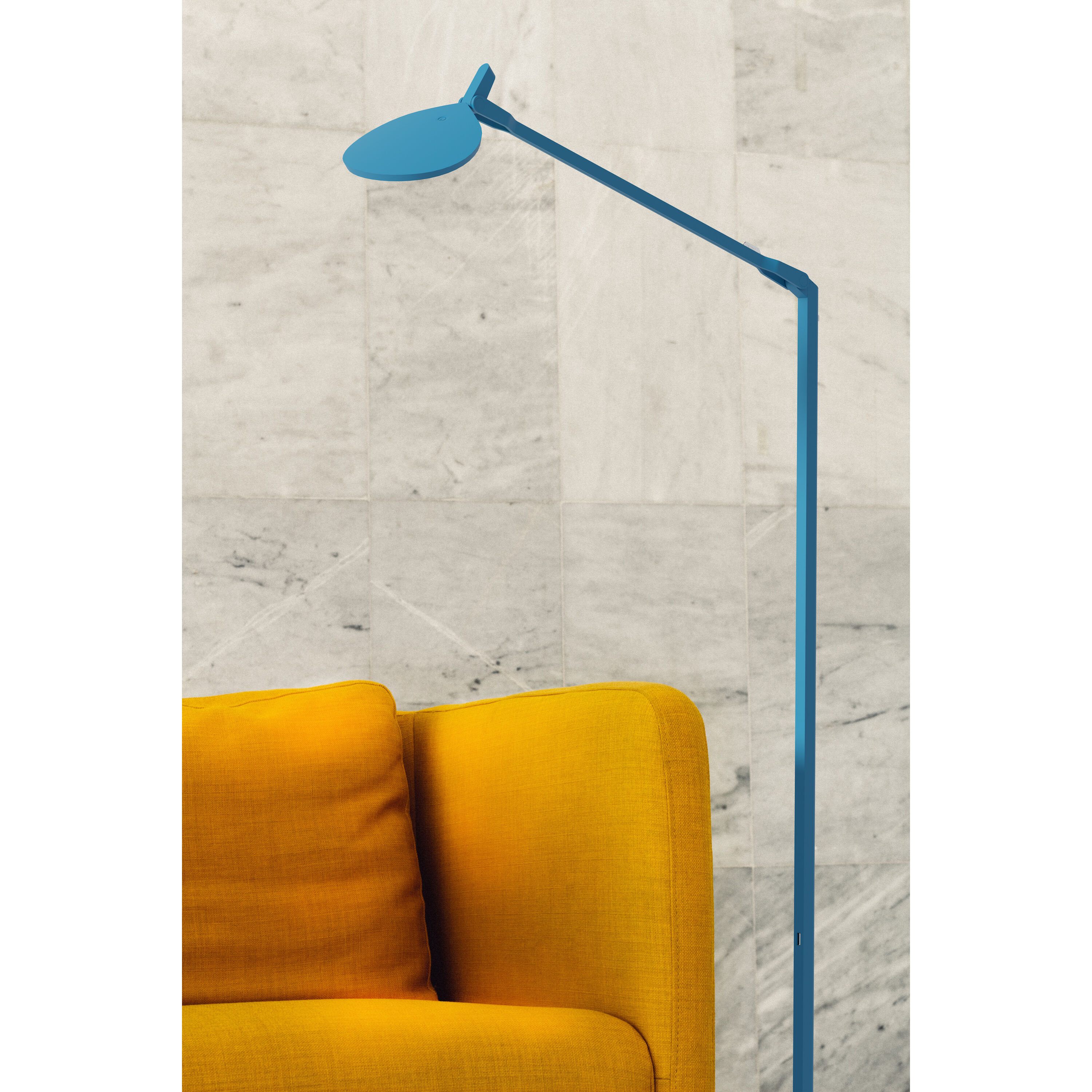 Splitty 28.1 inch 7.00 watt Matte Pacific Blue Floor Lamp Portable Light